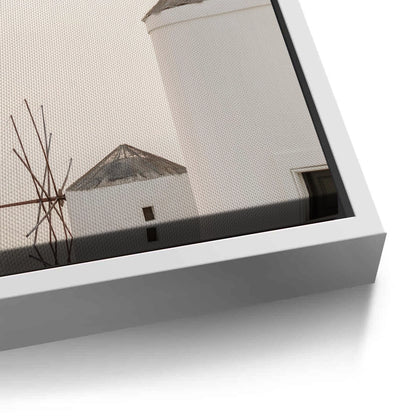 Minimalist Greek Island - Canvas