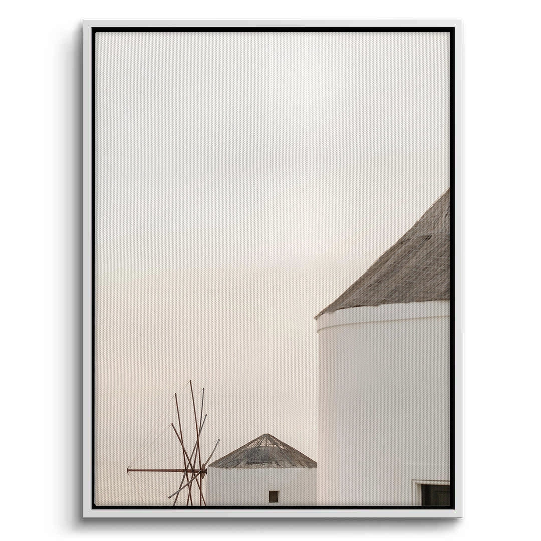 2Minimalist Greek Island - Canvas