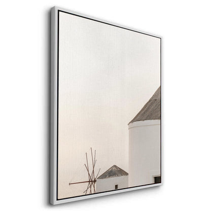 Minimalist Greek Island - Canvas