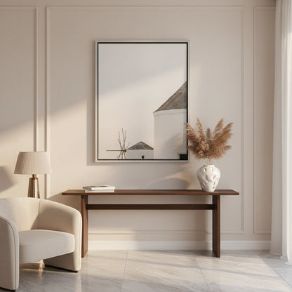 Minimalist Greek Island - Canvas