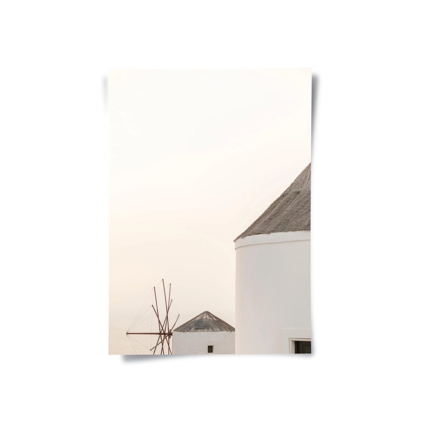 2Minimalist Greek Island - Poster