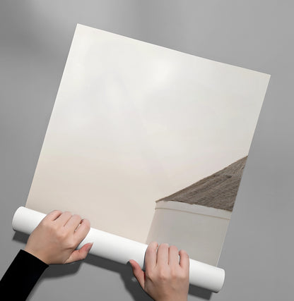 Minimalist Greek Island - Poster