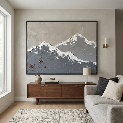 Minimalist Greige Mountains #MGM630