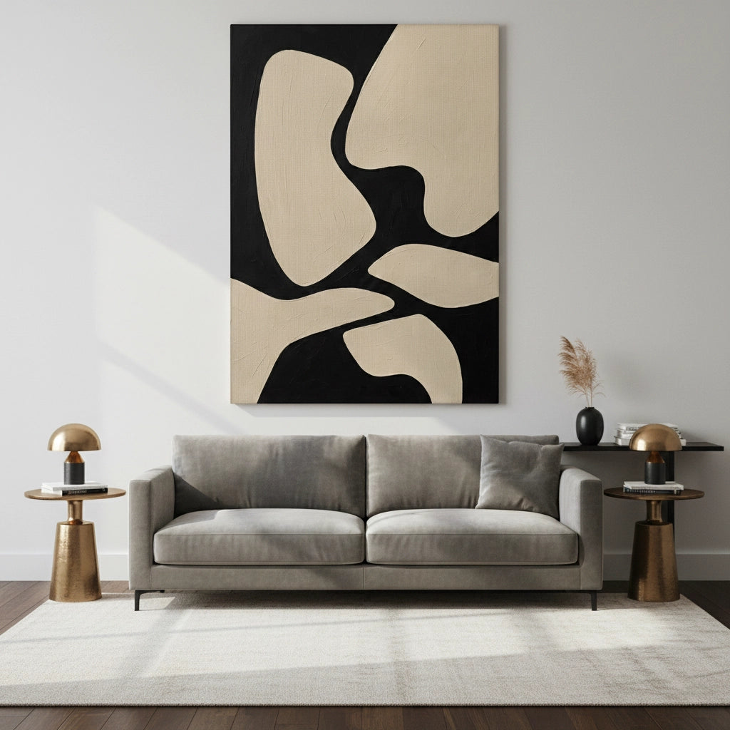 Minimalist Japandi Organic - Canvas