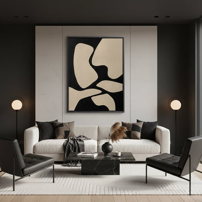 Minimalist Japandi Organic - Canvas