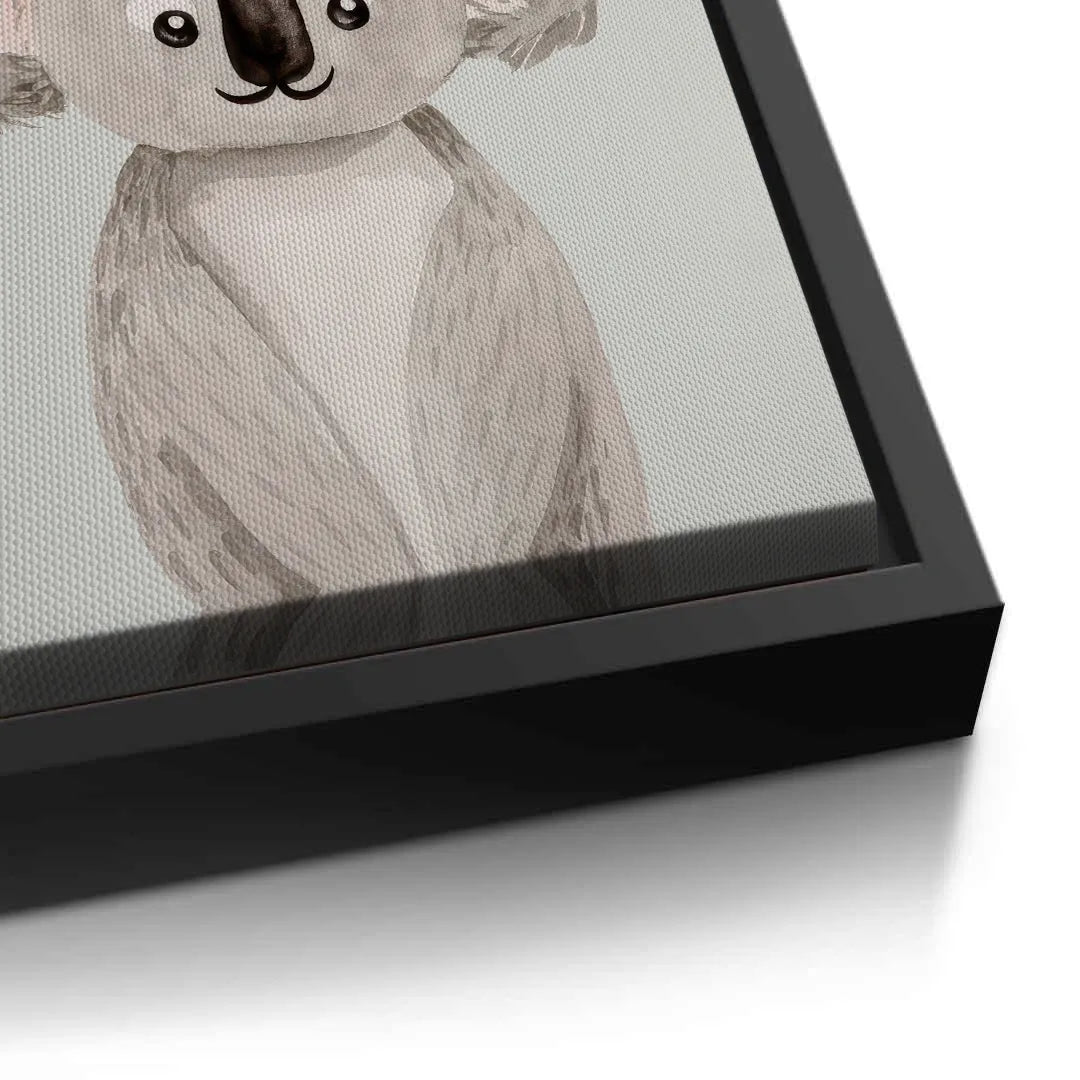 2Minimalist Koala Bear - Canvas