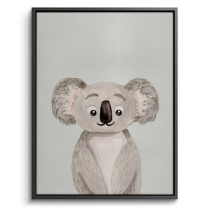 Minimalist Koala Bear - Canvas