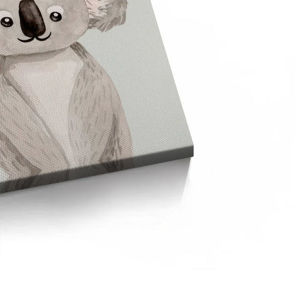 Minimalist Koala Bear - Canvas