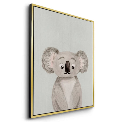 Minimalist Koala Bear - Canvas