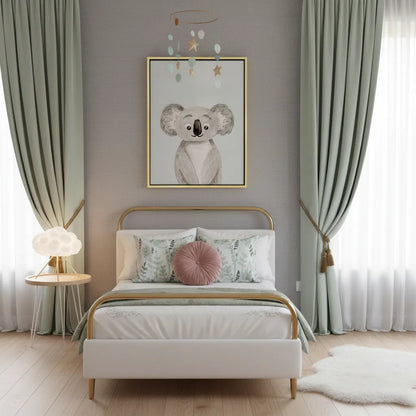 Minimalist Koala Bear - Canvas