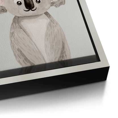 Minimalist Koala Bear - Canvas