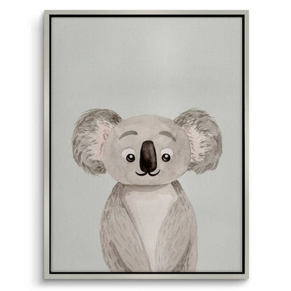 Minimalist Koala Bear - Canvas