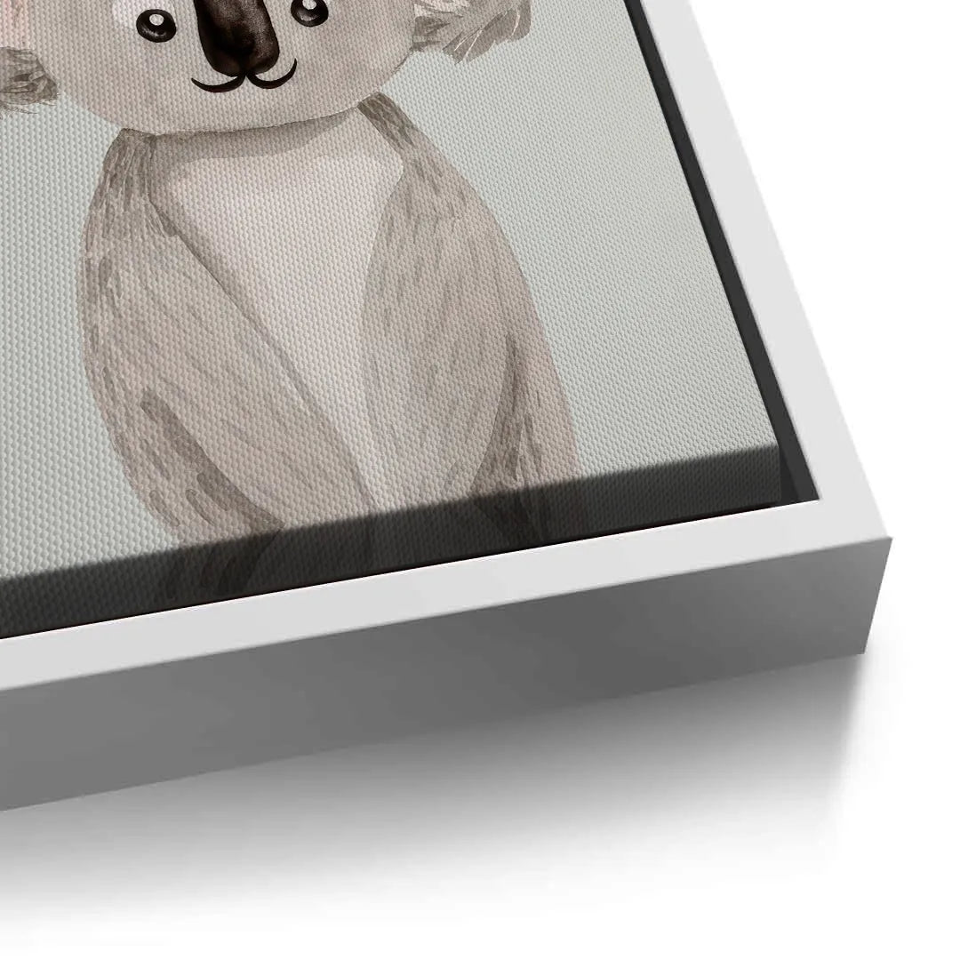2Minimalist Koala Bear - Canvas