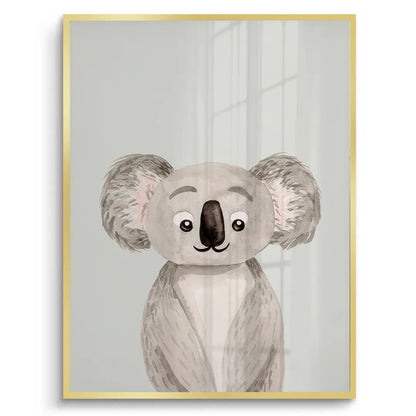 Minimalist Koala Bear- Fine Art