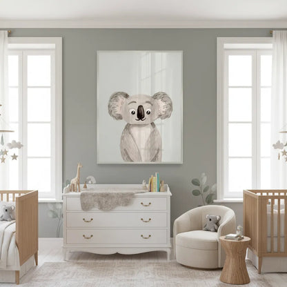Minimalist Koala Bear- Fine Art