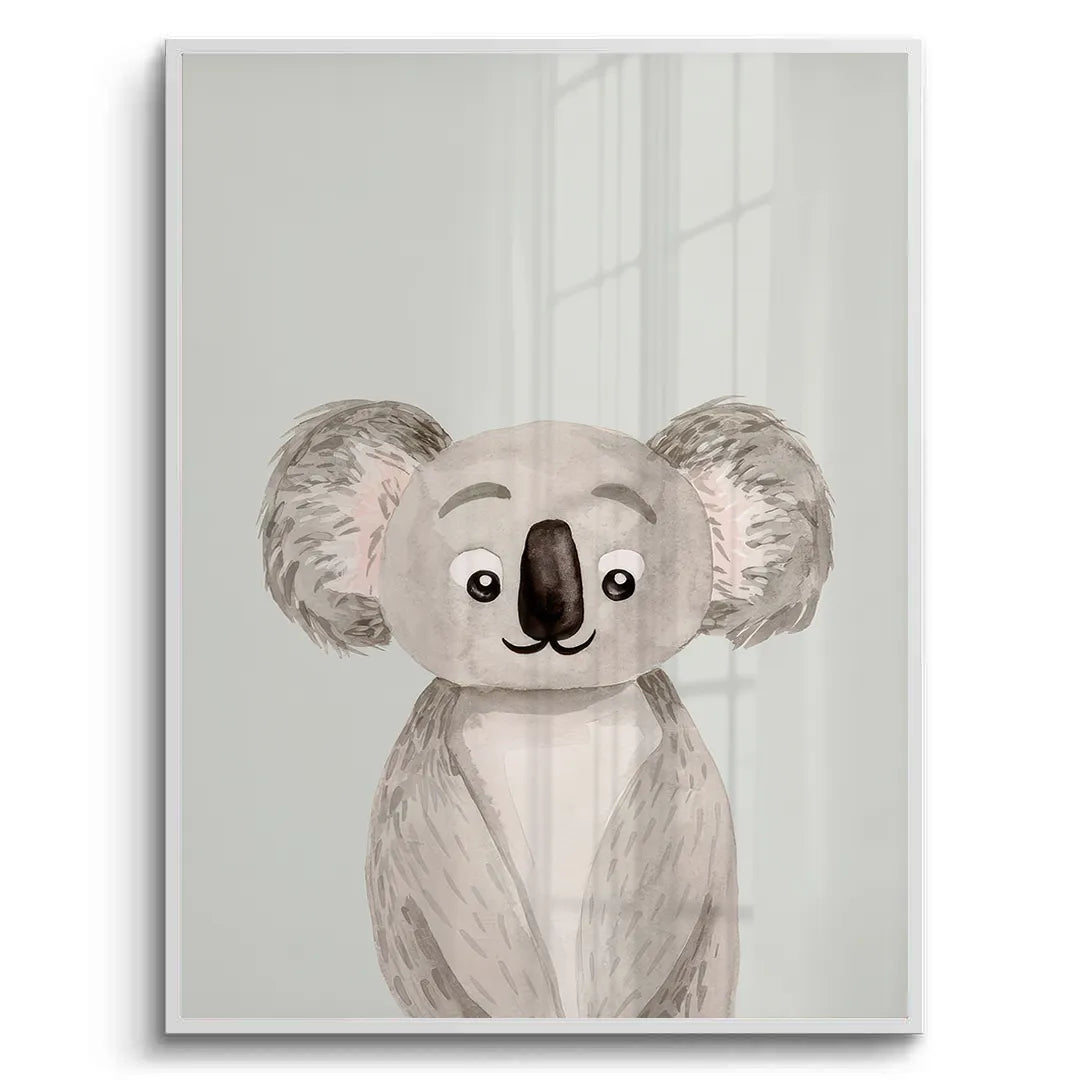 2Minimalist Koala Bear- Fine Art