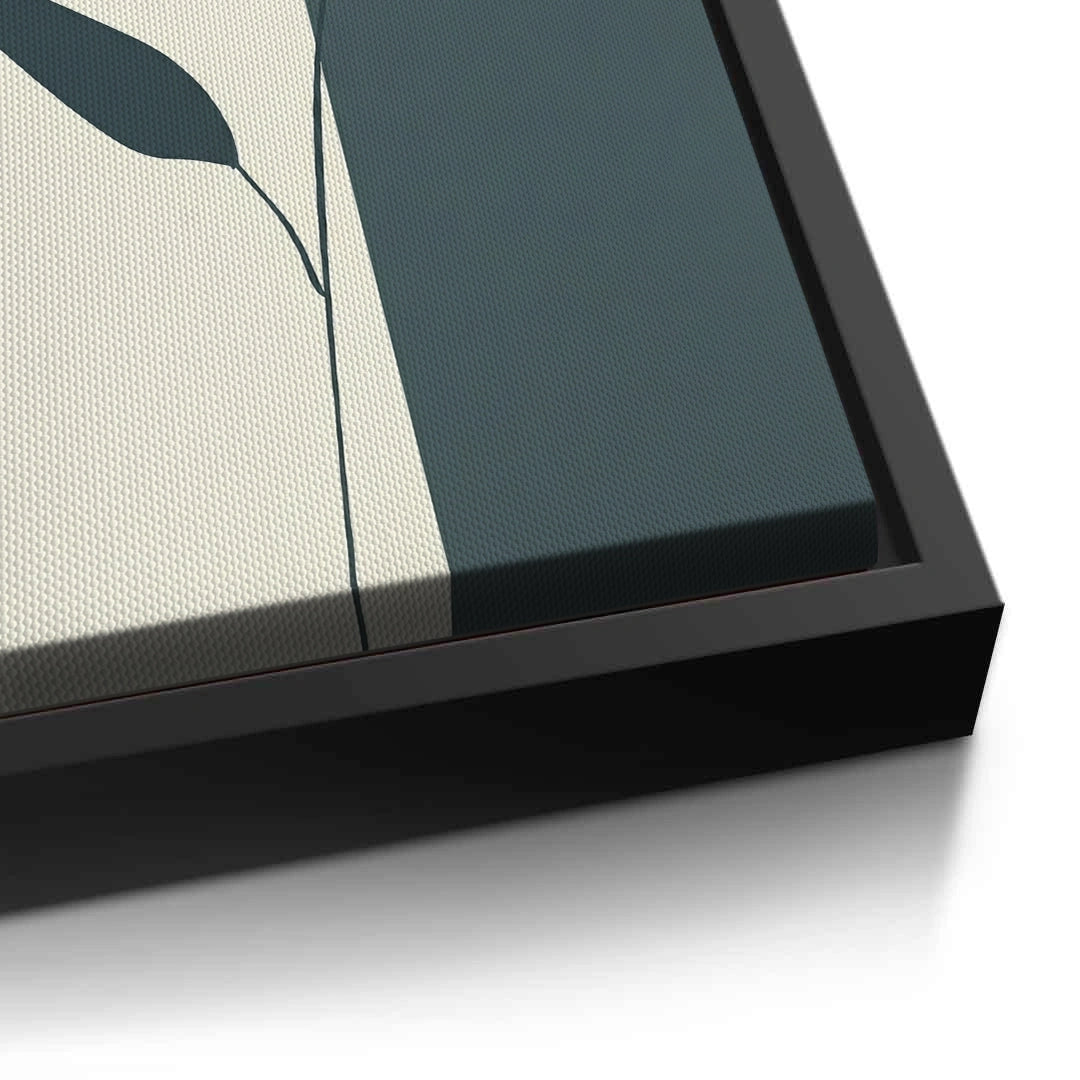 2Minimalist Lotus Flower - Canvas