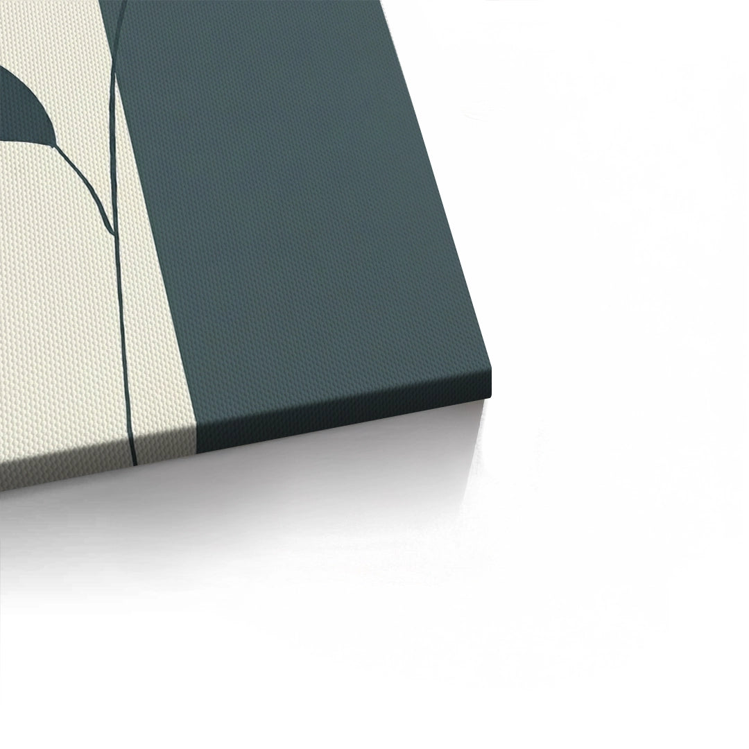 2Minimalist Lotus Flower - Canvas