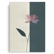 Minimalist Lotus Flower - Canvas