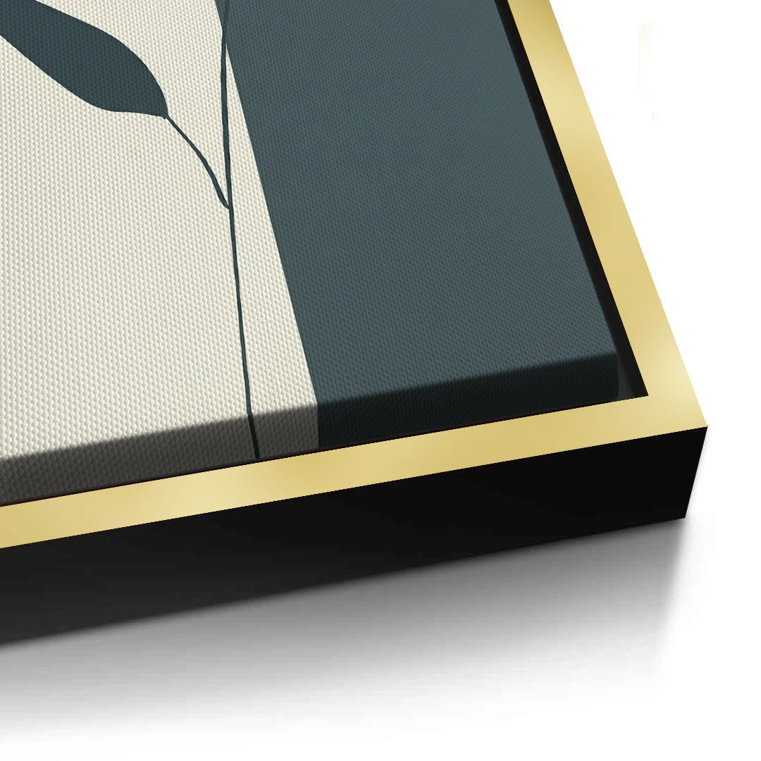 2Minimalist Lotus Flower - Canvas