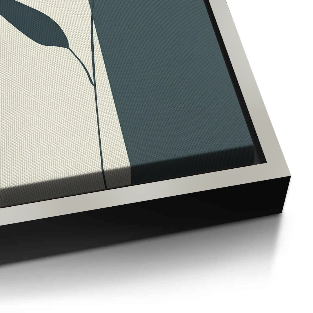 2Minimalist Lotus Flower - Canvas