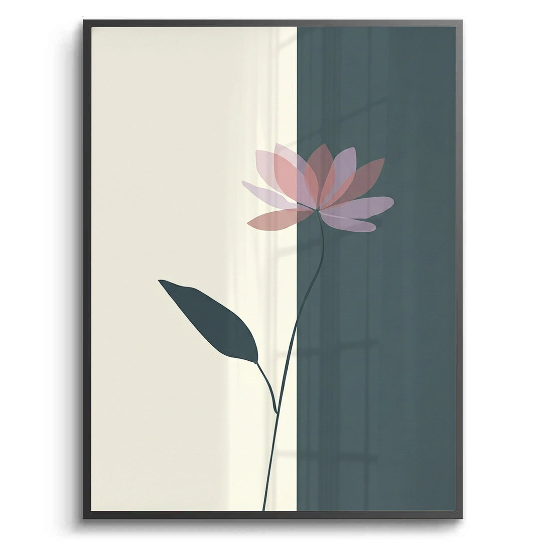 2Minimalist Lotus Flower - Fine Art