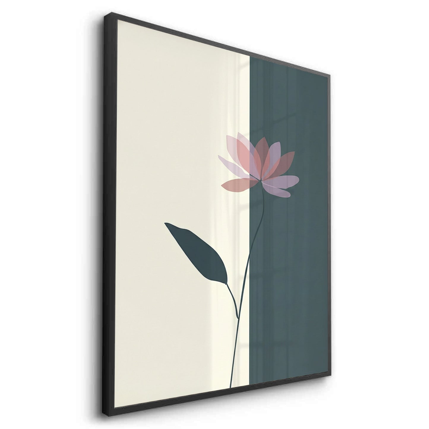2Minimalist Lotus Flower - Fine Art