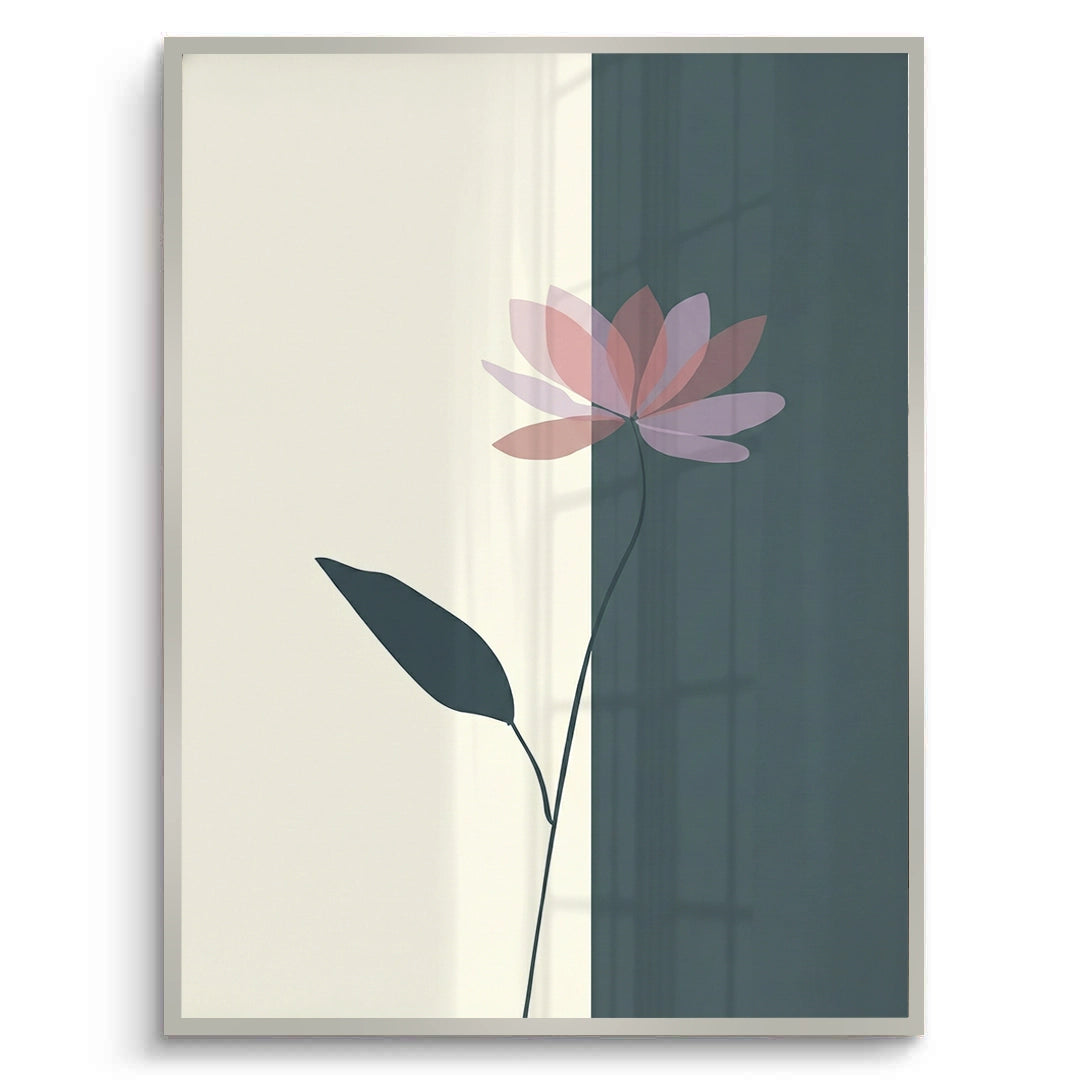 2Minimalist Lotus Flower - Fine Art