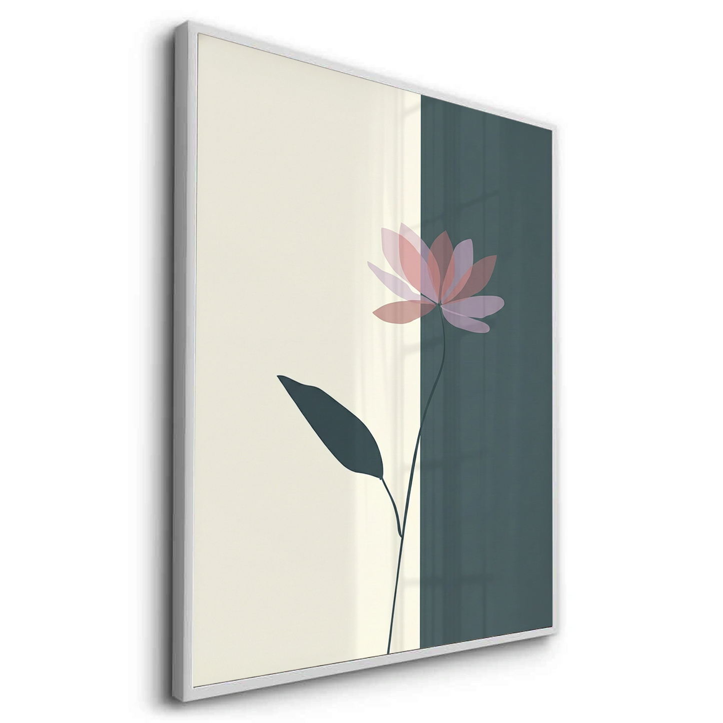 2Minimalist Lotus Flower - Fine Art
