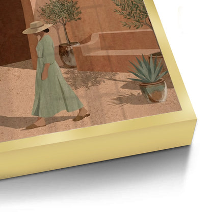 Minimalist Mediterranean Woman - Fine Art