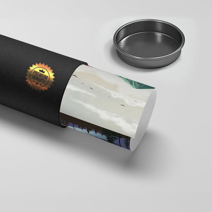 Minimalist Mountain Landscape - Poster