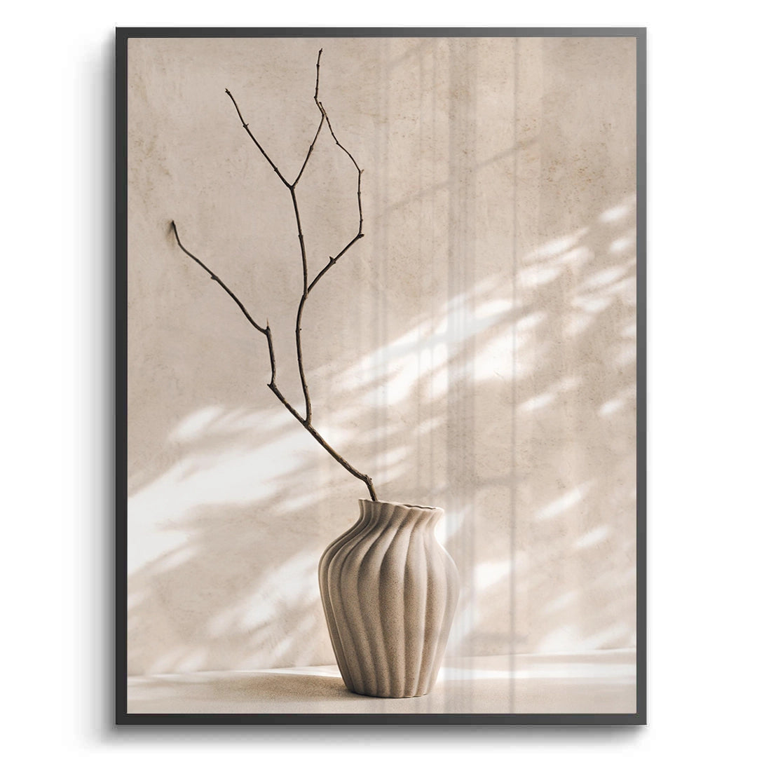 2Minimalist Neutral Ceramic Vase - Fine Art