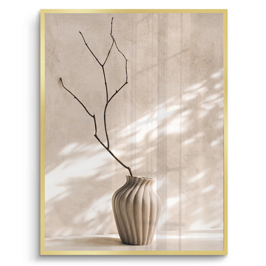 2Minimalist Neutral Ceramic Vase - Fine Art