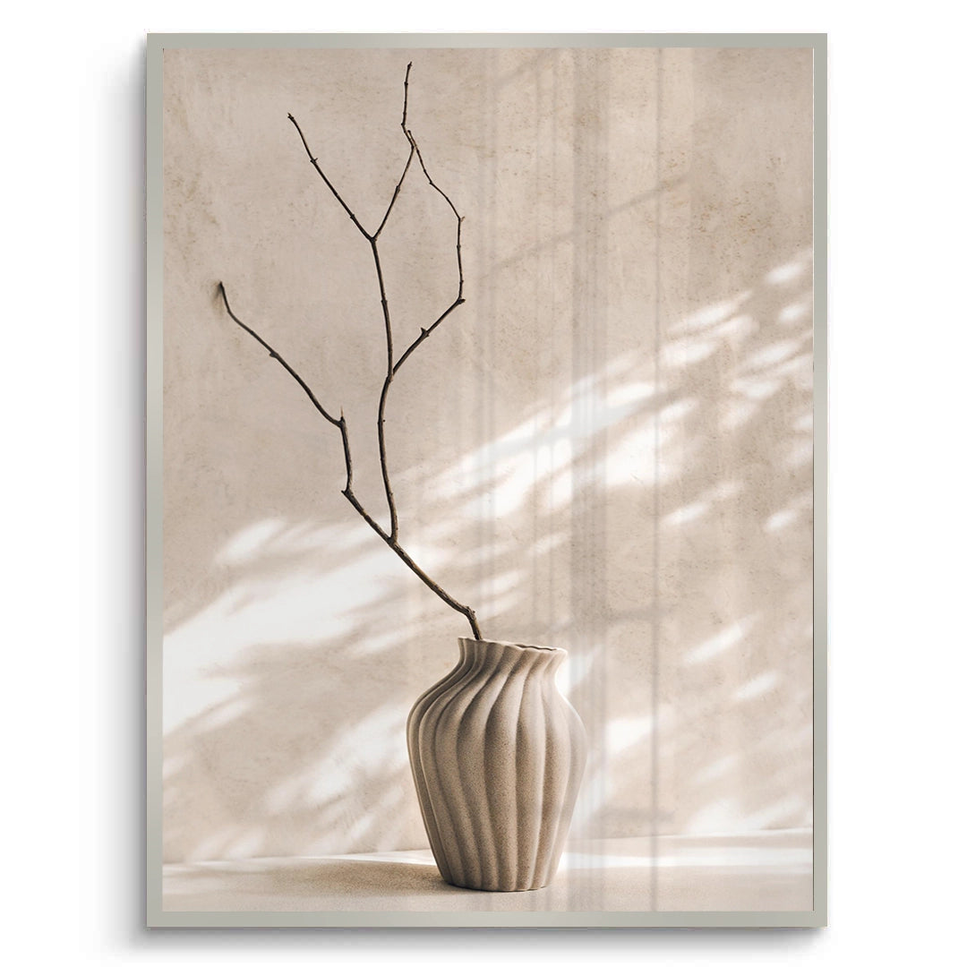 2Minimalist Neutral Ceramic Vase - Fine Art