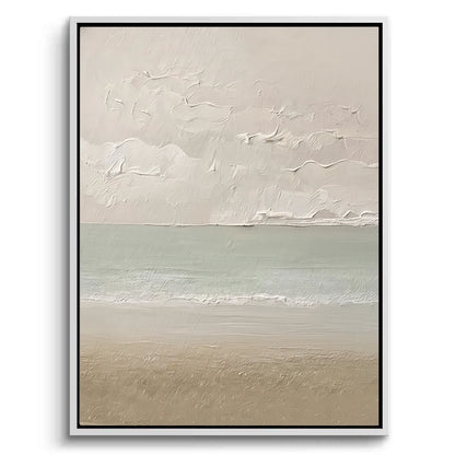 Minimalist Neutral Seascape Painting #MNSE110