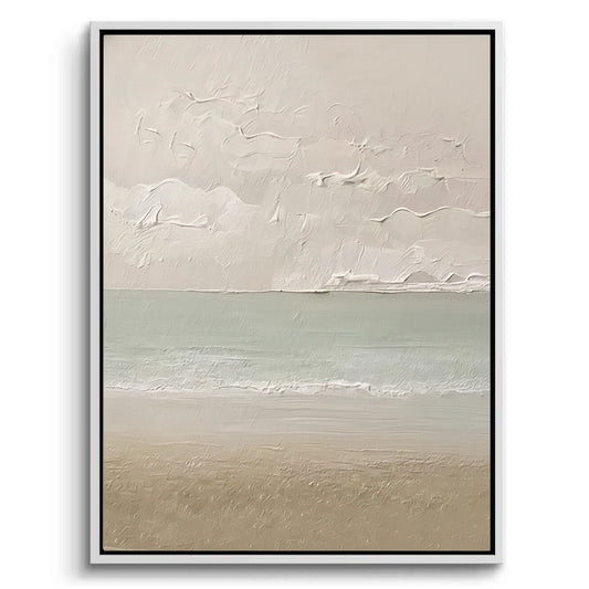 Minimalist Neutral Seascape Painting #MNSE110