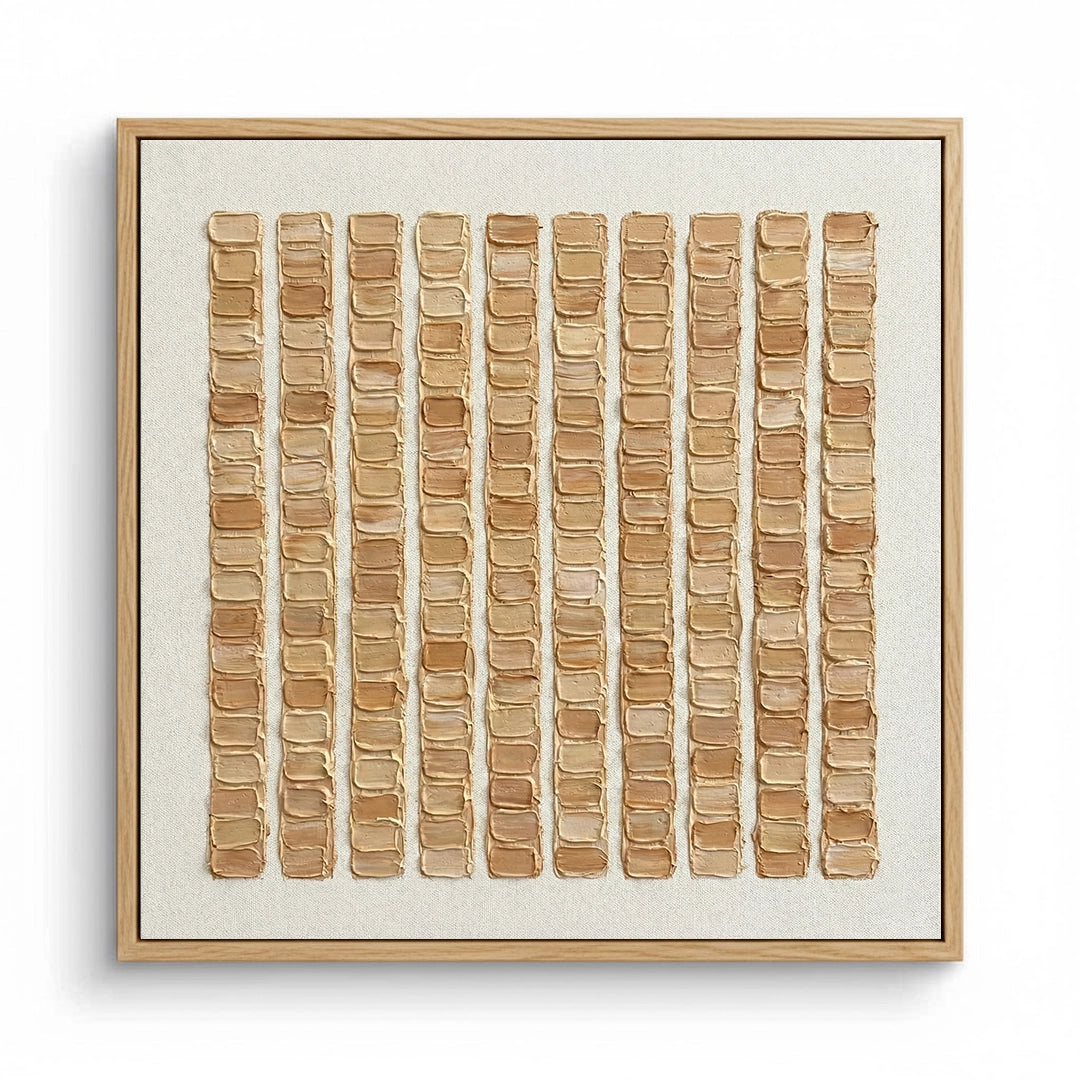 2Minimalist Neutral Stroke Painting #MNST220