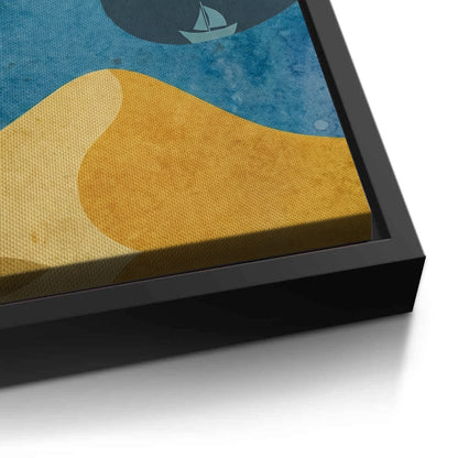 Minimalist Night Sky - Canvas