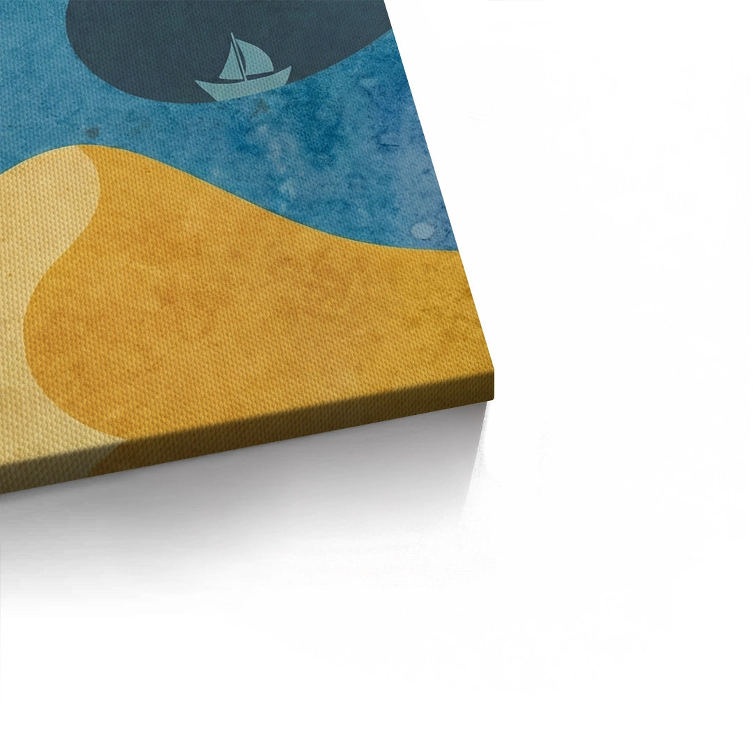 2Minimalist Night Sky - Canvas