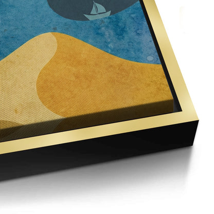 Minimalist Night Sky - Canvas