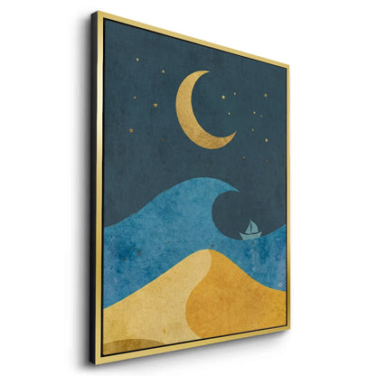 Minimalist Night Sky - Canvas