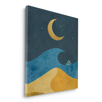Minimalist Night Sky - Canvas