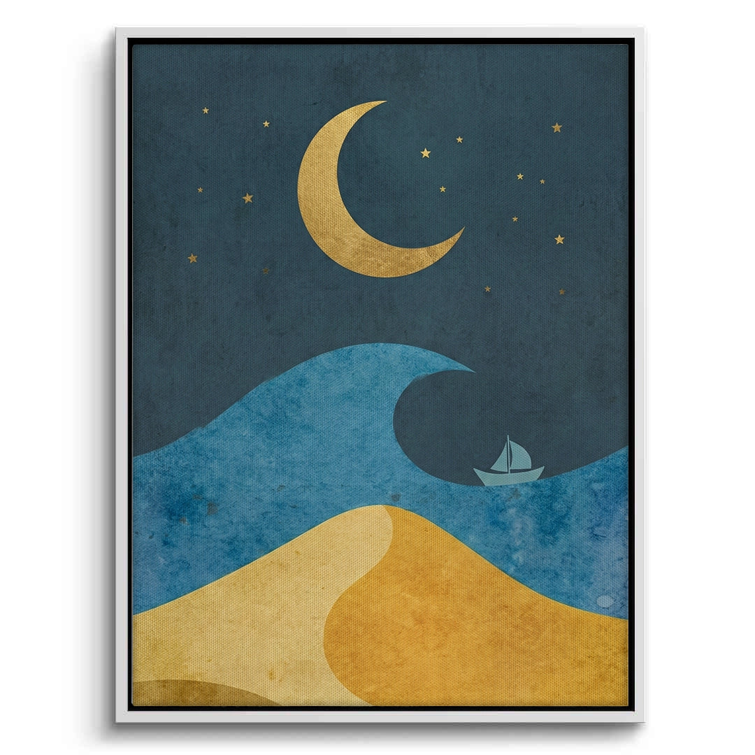 2Minimalist Night Sky - Canvas