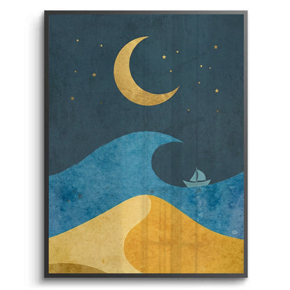 Minimalist Night Sky - Fine Art