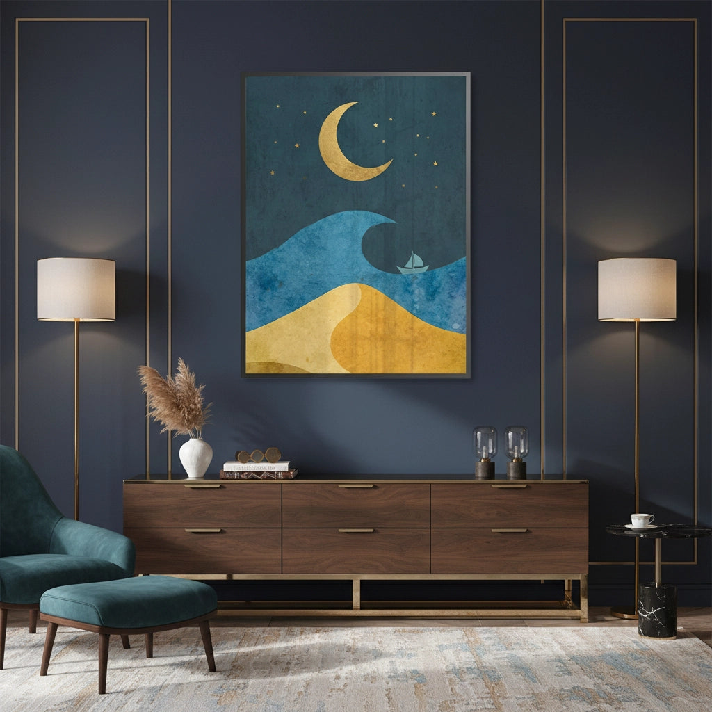 2Minimalist Night Sky - Fine Art