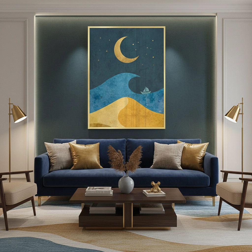 2Minimalist Night Sky - Fine Art