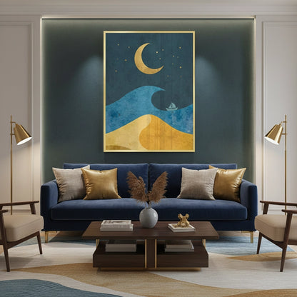 Minimalist Night Sky - Fine Art