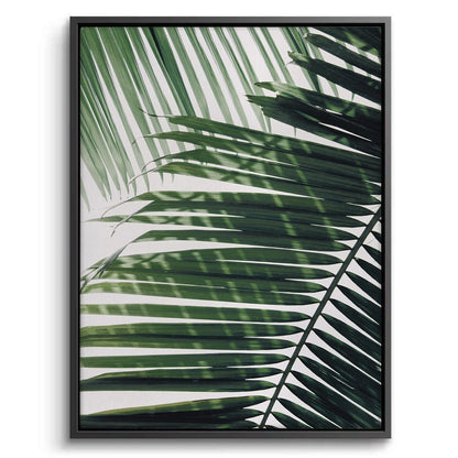 Minimalist Palm Frond - Canvas