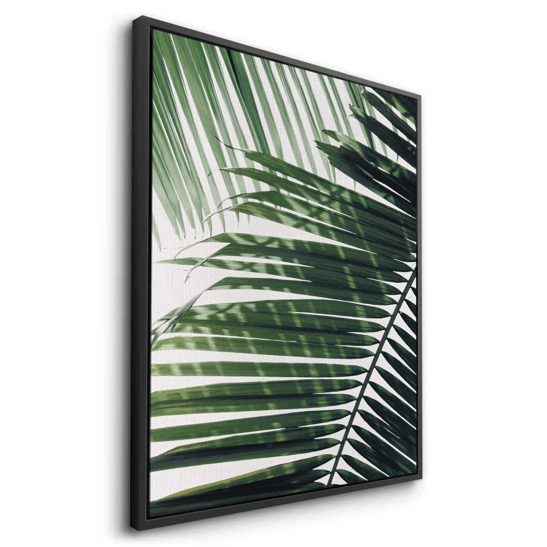 2Minimalist Palm Frond - Canvas