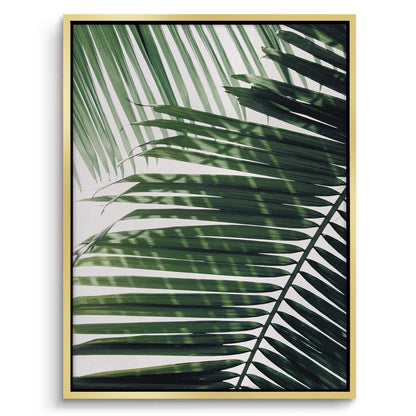 Minimalist Palm Frond - Canvas